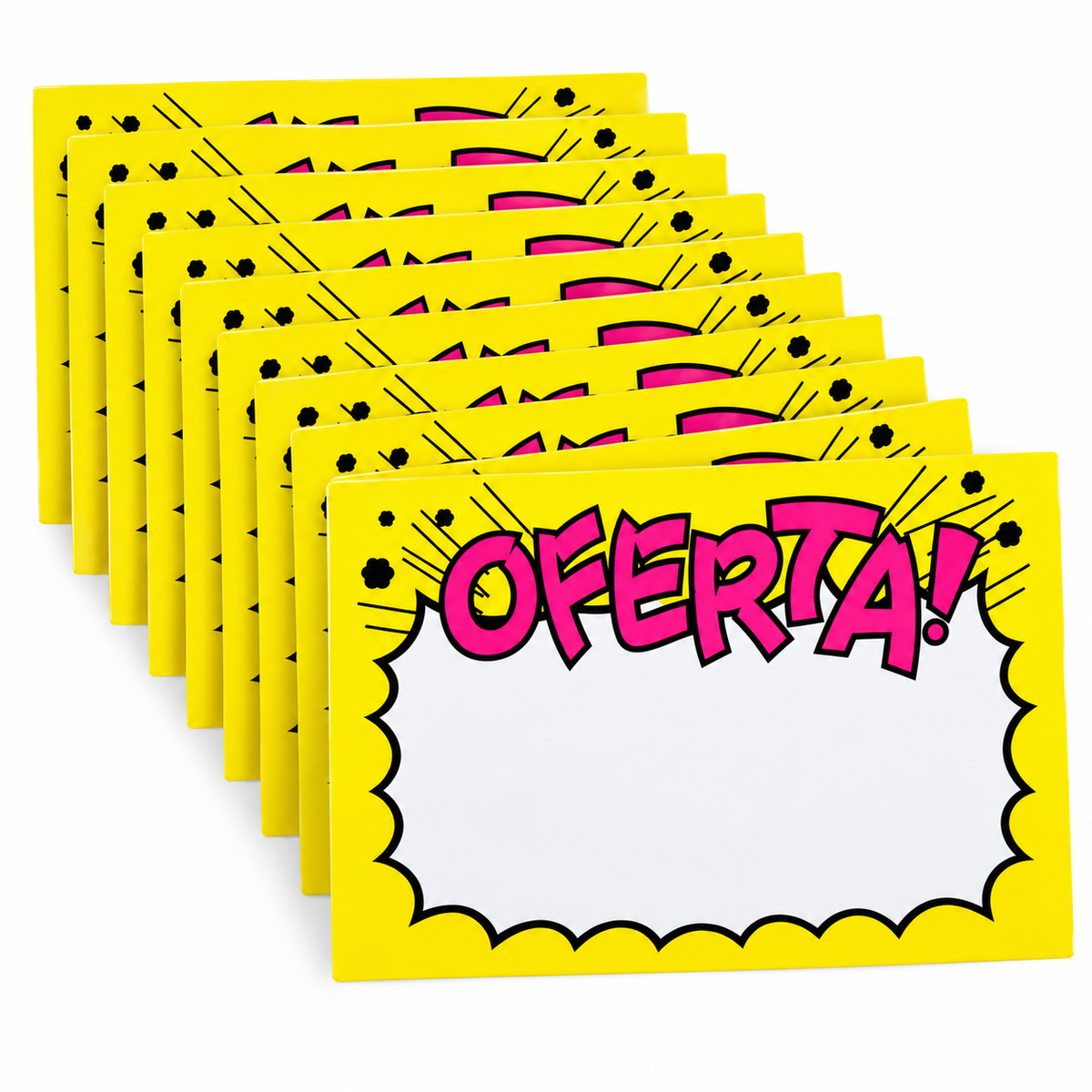 Etiquetas de Oferta para Precios 10 x 13,5 cm