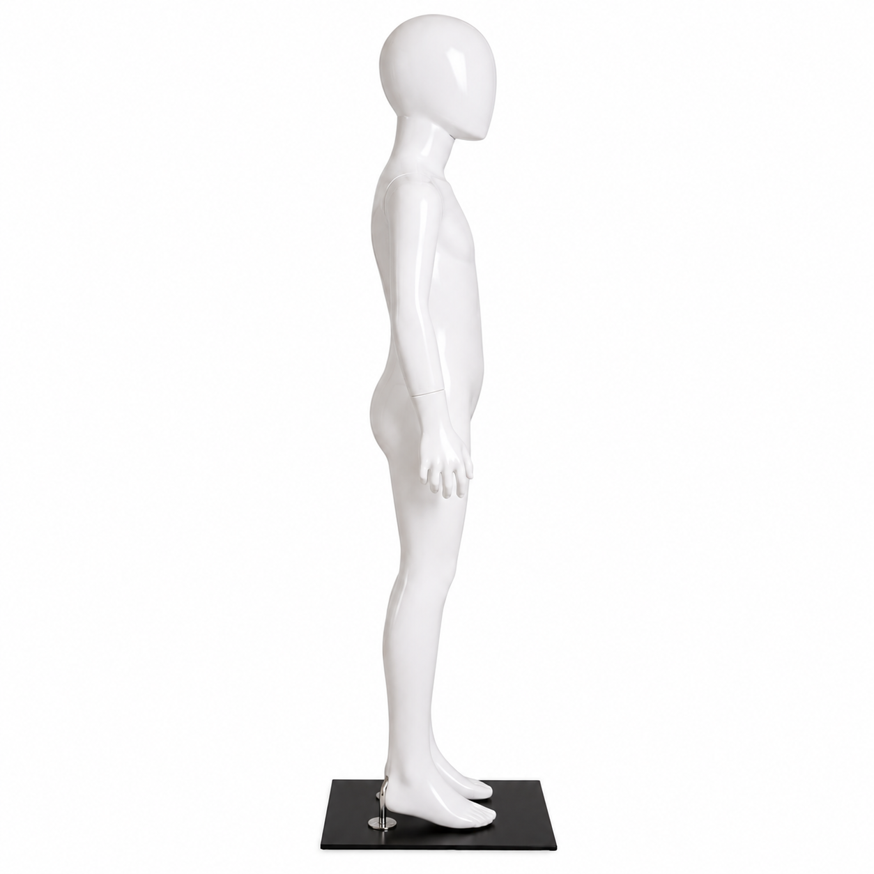 Maniquí Niño Blanco Cuerpo Completo para Tiendas de Ropa Infantil 115 cm