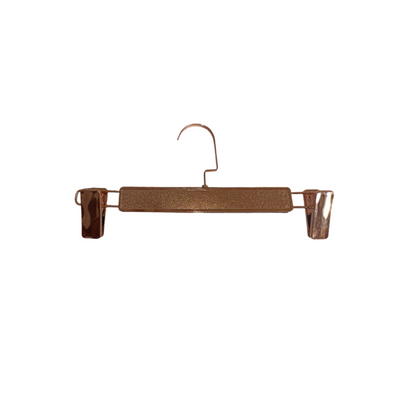 Colgadores de ropa con Pinzas Ajustables Plástico color Bronce