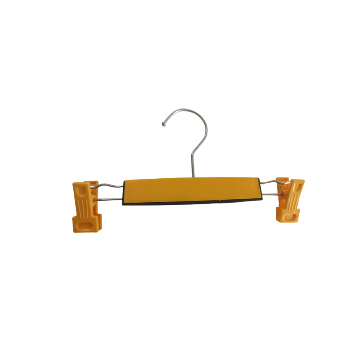 Colgadores de Plástico con Perrito Pinzas Ajustables Color Amarillo Venzhop