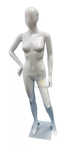 Maniquí Mujer  Dama color Blanco de Cuerpo Completo Venzhop