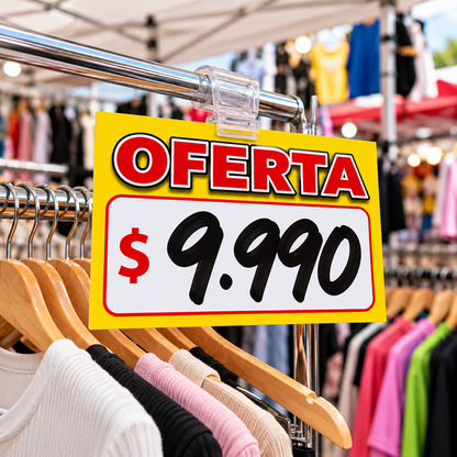 Etiquetas de Cartón para Precios y Ofertas 20 x 26 cm