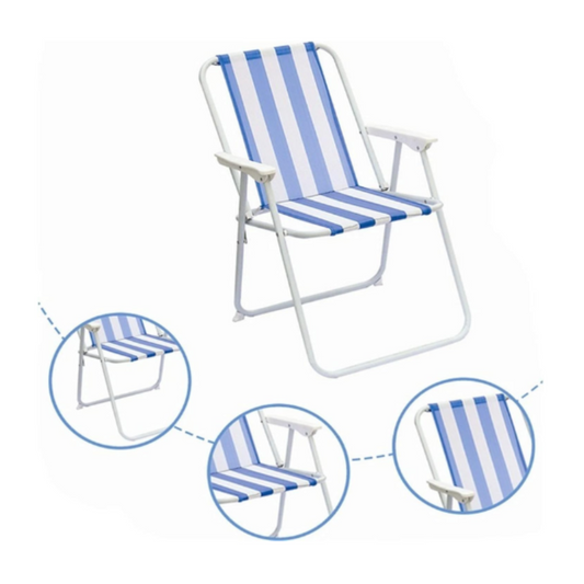 Silla sillón plegable de playa o camping jardin