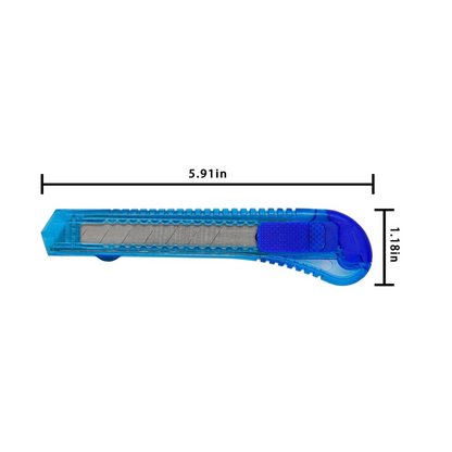 Pack de 12 unidades de Corta Carton Exacto Cutter Cartonero