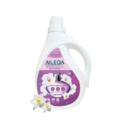 Detergente Líquido con Suavizante Flor Fresia 2litros