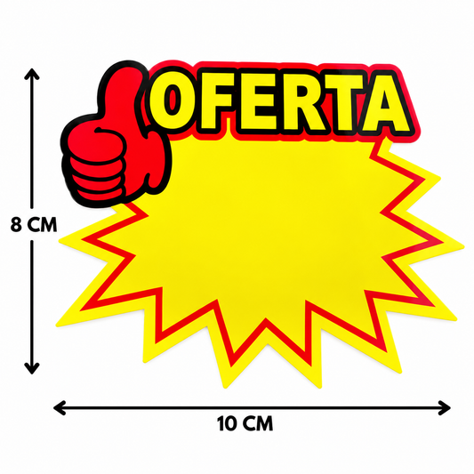 Etiquetas De Cartón Para Poner Precios Oferta 8x10cm