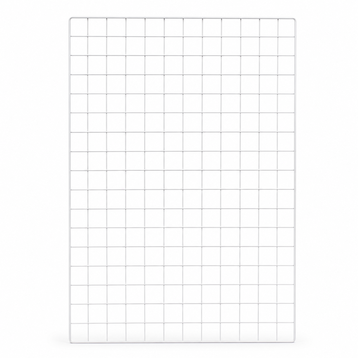 Malla O Rejillla 1mt x 75 cm Para Colgar Ganchos Feria Blanca