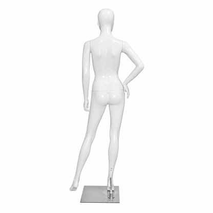 Maniquí Mujer Dama color Blanco de Cuerpo Completo