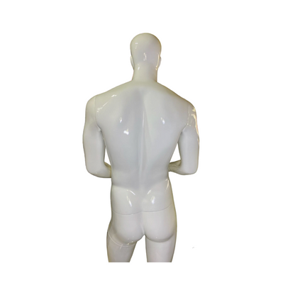 Maniqui Exhibidor Hombre  / Caballero Blanco Cuerpo Completo