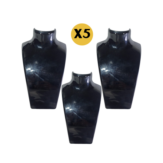 X5 Exhibidor Collar Cadena Plástico