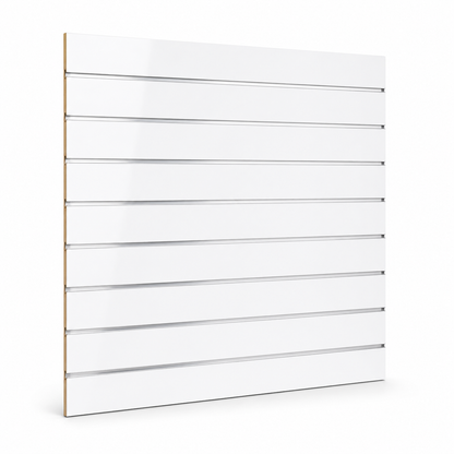 Panel Ranurado blanco Platinas De Aluminio 120cm X 120cm