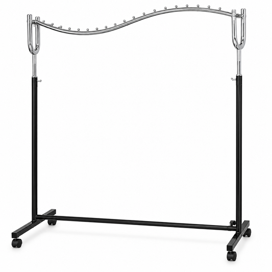 Perchero de ropa Colgador tipo Cascada Para Exhibir Poleras Metal