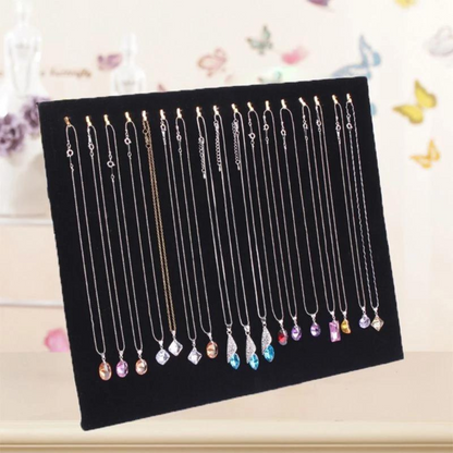 Exhibidor de joyas organizador para 20 collares